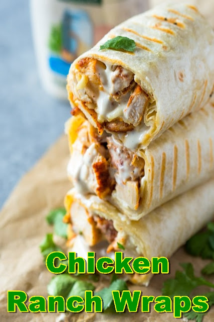 Chicken Ranch Wraps Chicken Ranch Wraps