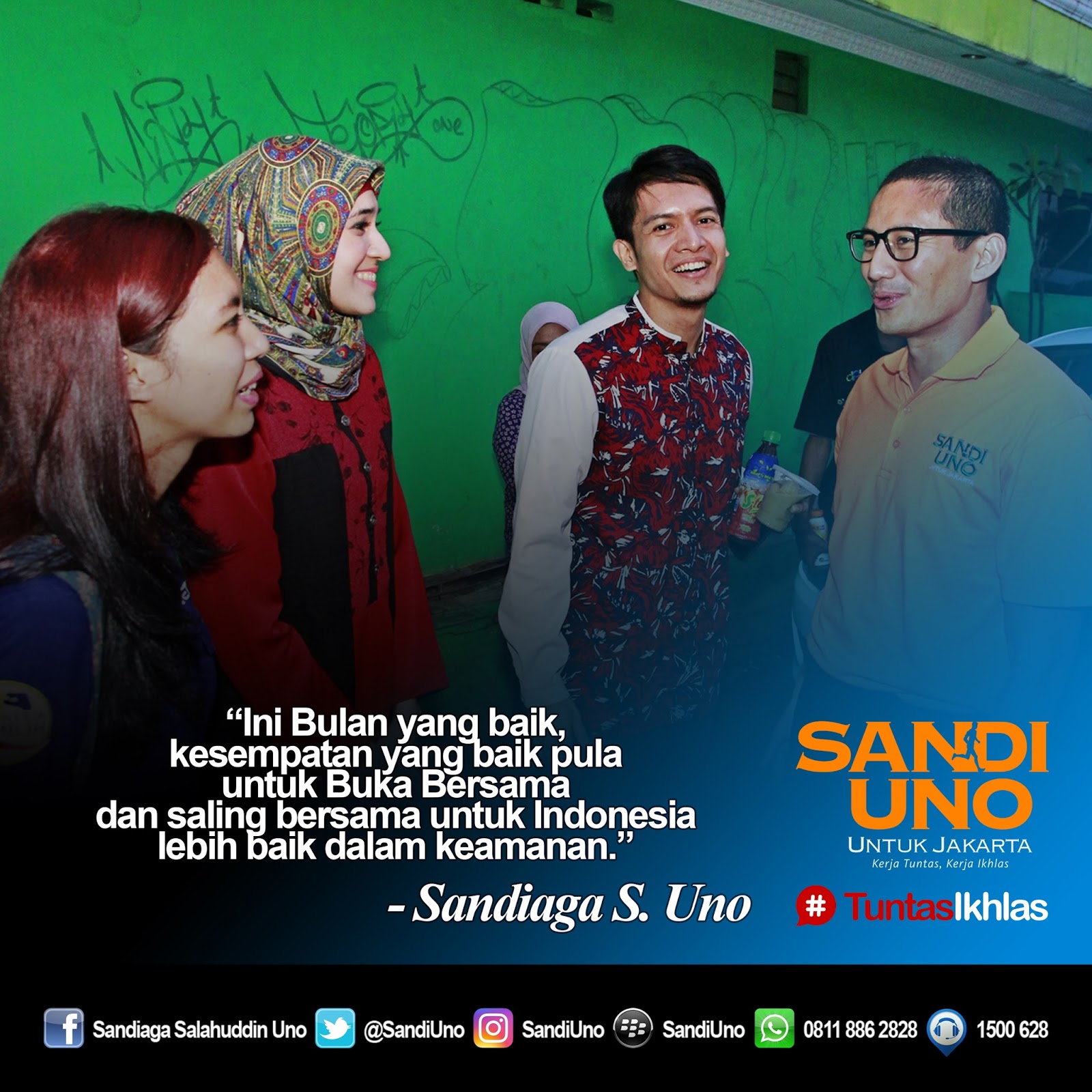 Sandi Uno DKI Jakarta Juni 2016 Sandi Uno DKI Jakarta Juni 2016