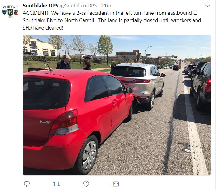 Liberally Lean From The Land Of Dairy Queen Southlake Police With