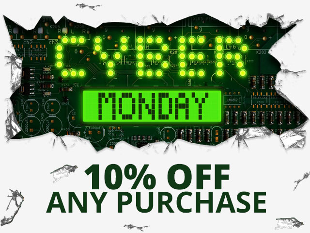 Cyber Monday - 10% off any purchase