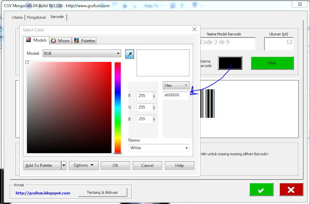 Setting Warna Otomatis ID Card Kartu mahasiswa CorelDraw X8 GRAFISin CSV Merger