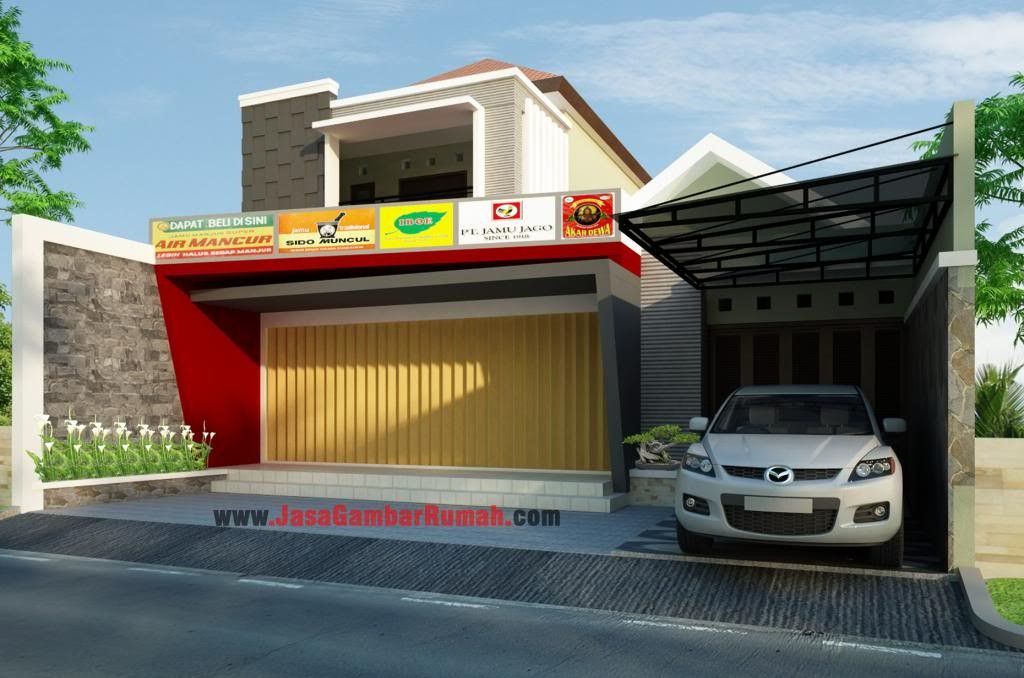 Kreasi Rumah Toko Terlihat Indah