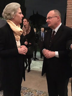 Con L'ambasciatore di Germania