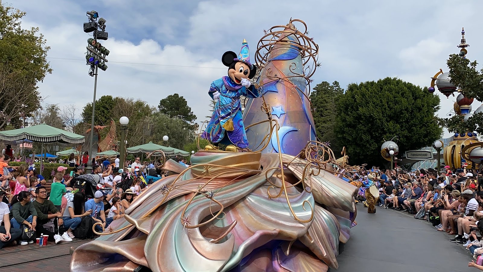 First day Magic Happens Parade at Disneyland Disney Magical Kingdom