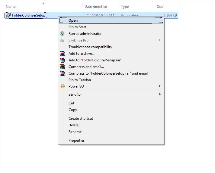 change folder color change folder color