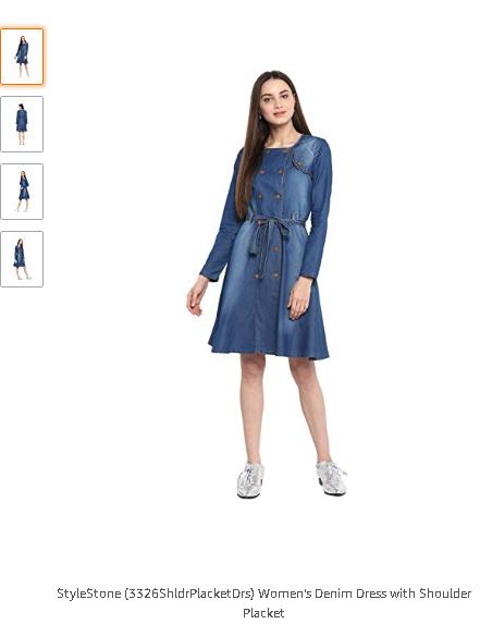 stylestone denim dress