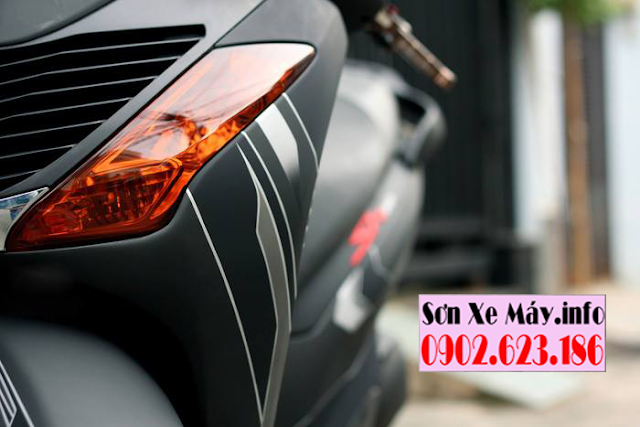 Honda Sh phối màu xám nhám Lamborghini cực đẹp