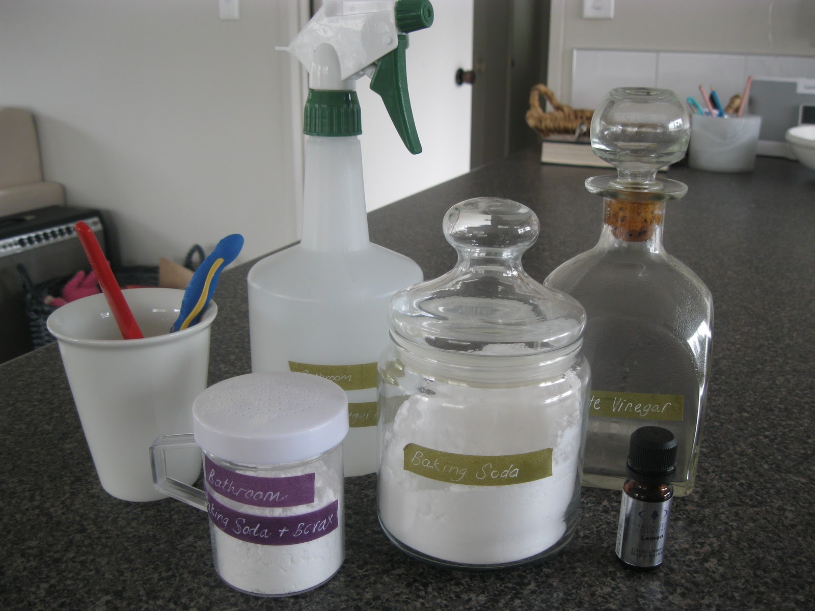 Violets in May Homemade Cleaning Products Part I The Bathroom