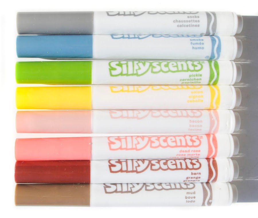  Crayola Silly Scents Sweet & Stinky Scented Markers