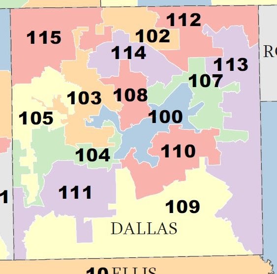 Dallas Redistricting 2011 Texas House Redistricting