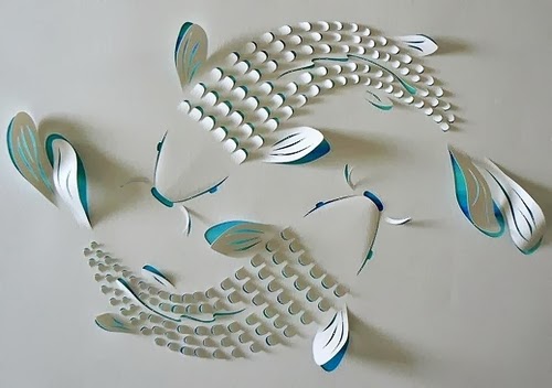 01-Two-Koi-Carp-Blue-Hand-Cut-Paper-Work-Australian-Lisa-Rodden-www-designstack-co