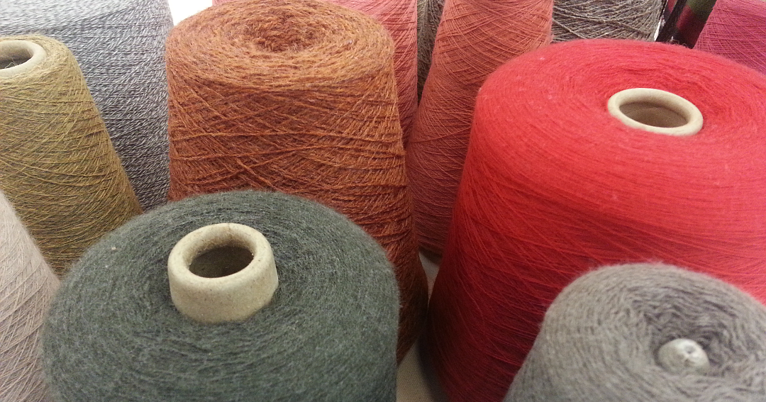 Knitting in the fastlane Yarns on cones