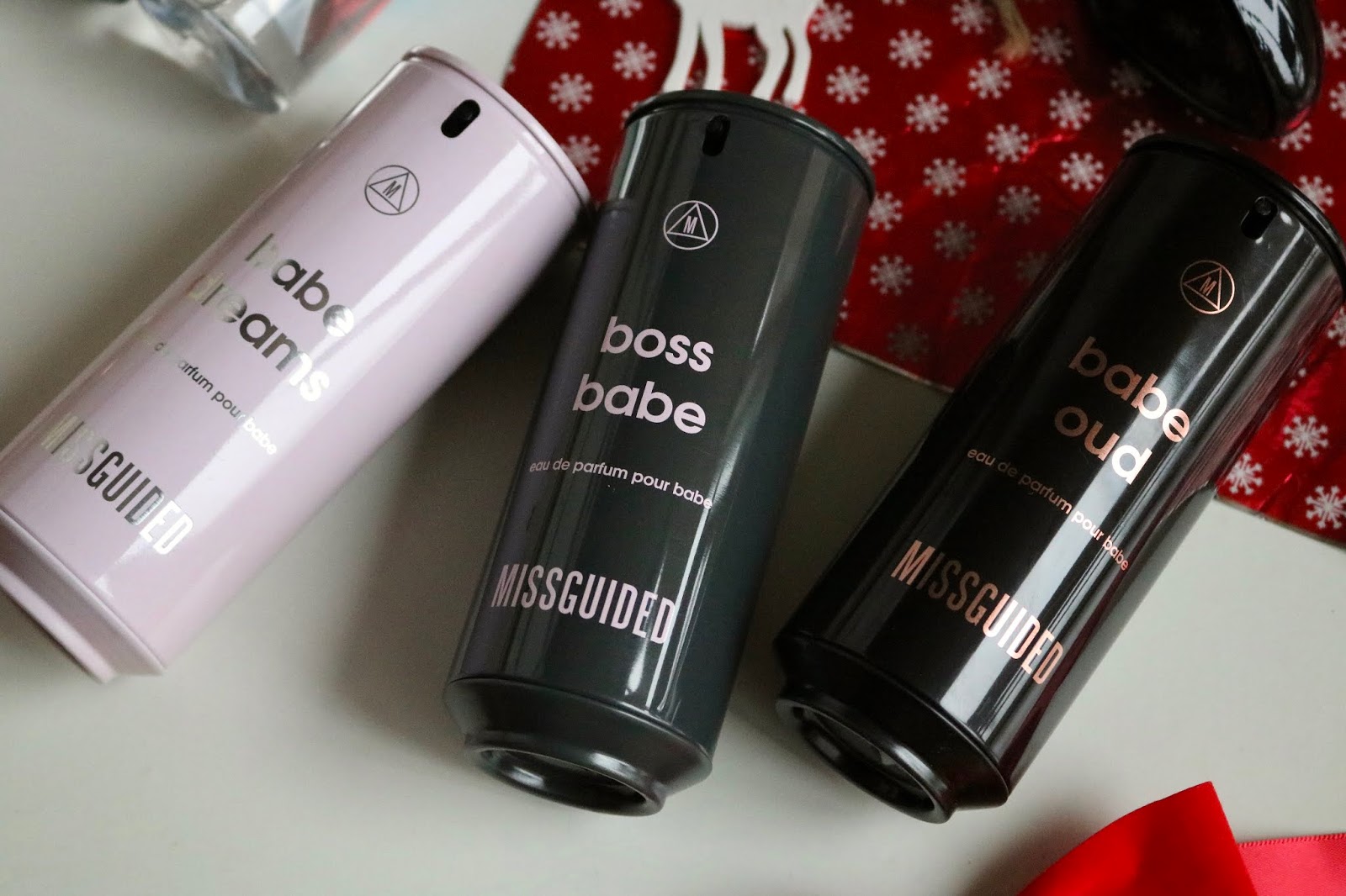 MISSGUIDED BABE OUD, BOSS BABE AND BABE DREAMS PERFUME £28
