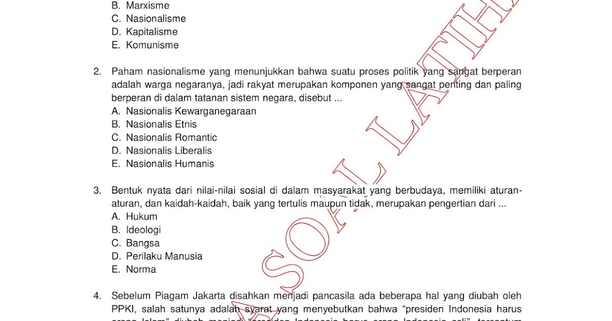27+ Contoh Soal Twk Cpns 2018 Dan Pembahasannya Kumpulan Contoh Soal 27+ Contoh Soal Twk Cpns 2018 Dan Pembahasannya Kumpulan Contoh Soal
