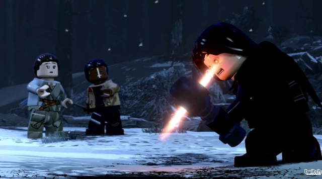LEGO Star Wars The Force Awakens Kylo Ren lightsaber