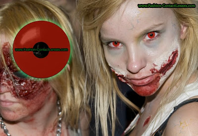 Blood Red Halloween Contacts Blood Red Halloween Contacts