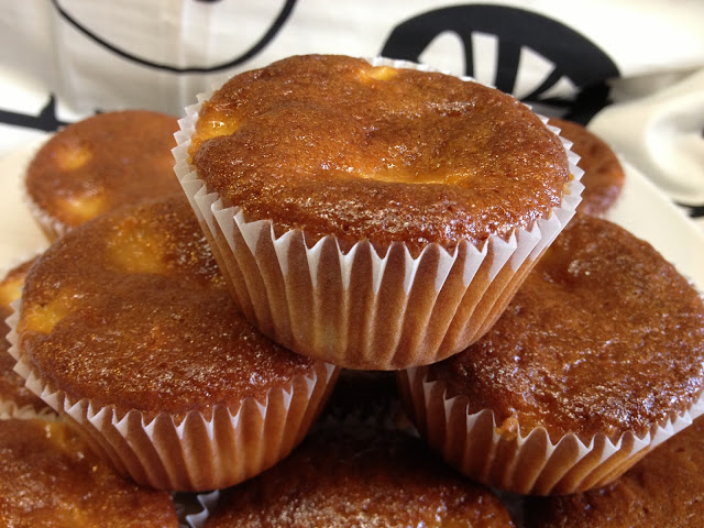 muffin con le mele e l'olio di oliva