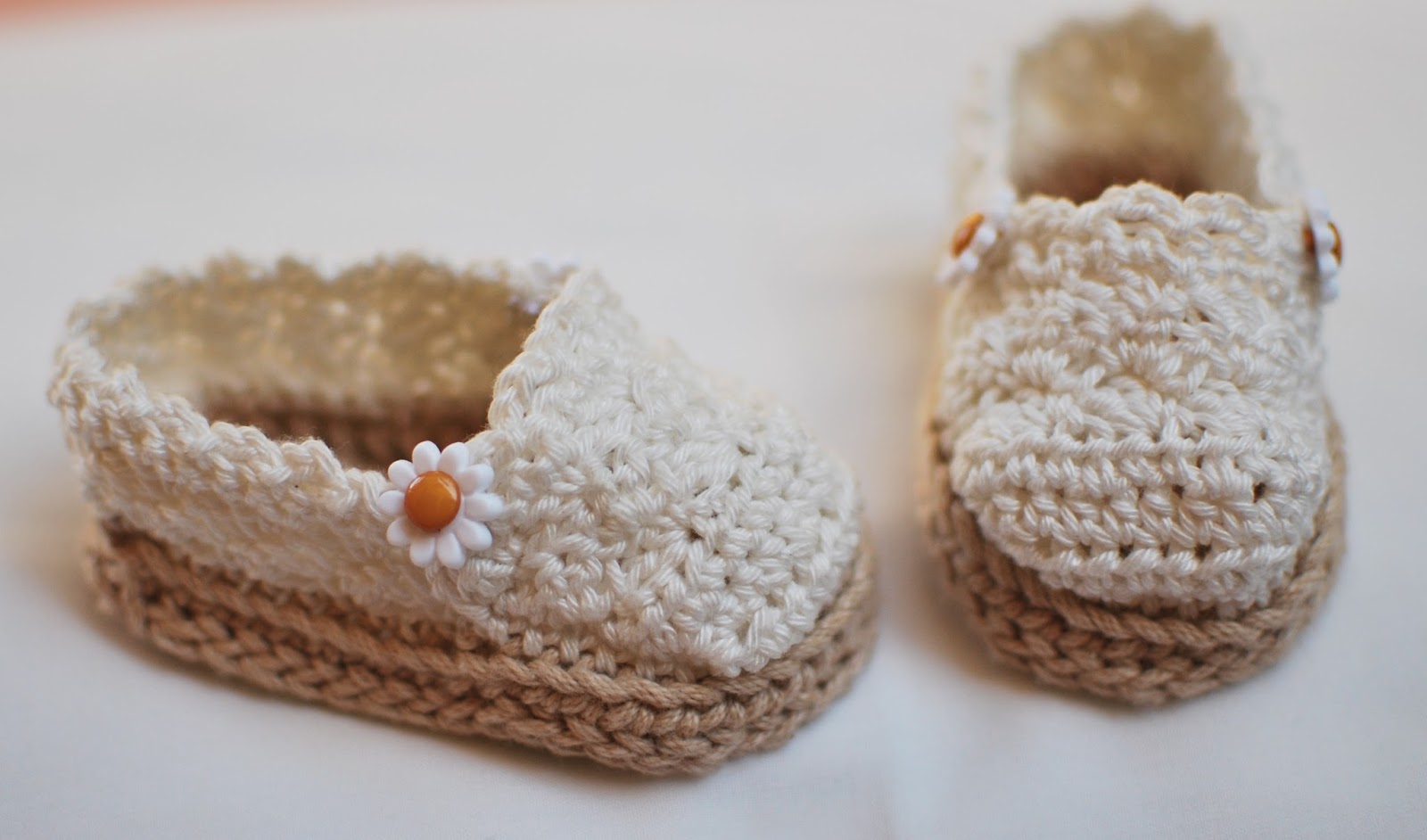 Crochet Brio: Daisy espadrillas