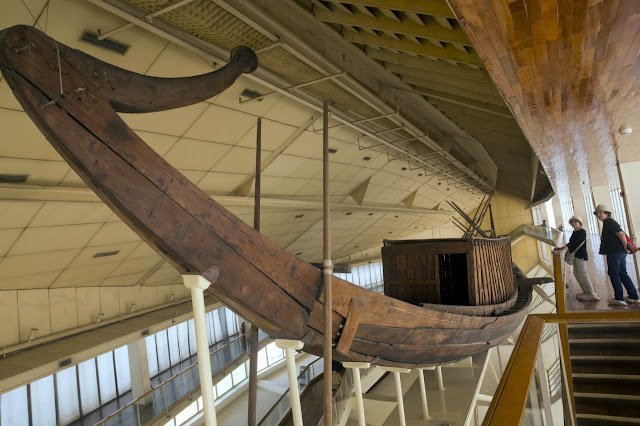 Egypt's famed pyramids get new lab to restore pharaonic boat Egypt's famed pyramids get new lab to restore pharaonic boat