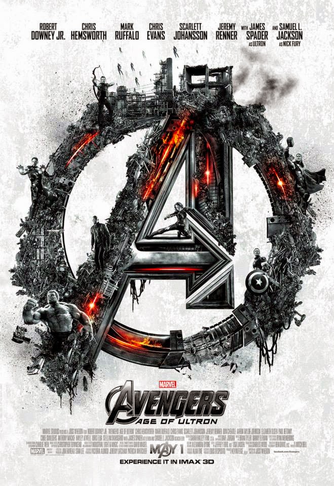 Marvel's Avengers Age of Ultron IMAX Opening Night Theatrical One Sheet Movie Poster