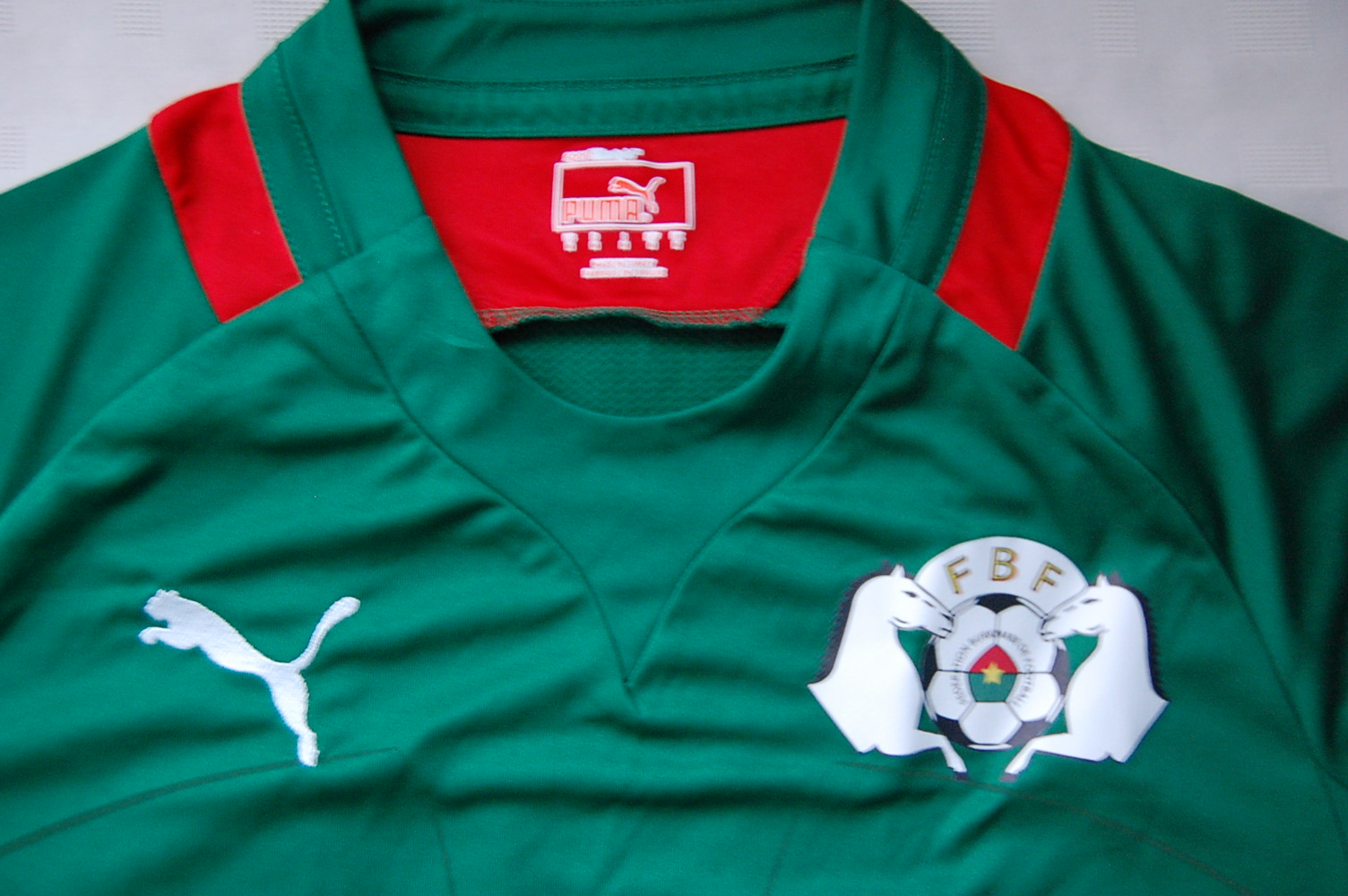 International Football Shirt Collection Burkina Faso