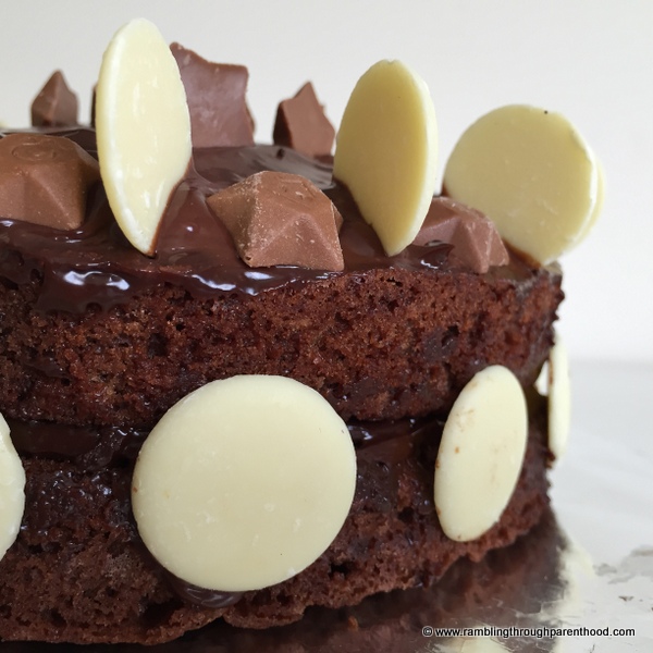 Rambling Through Parenthood Drinking Chocolate Cake