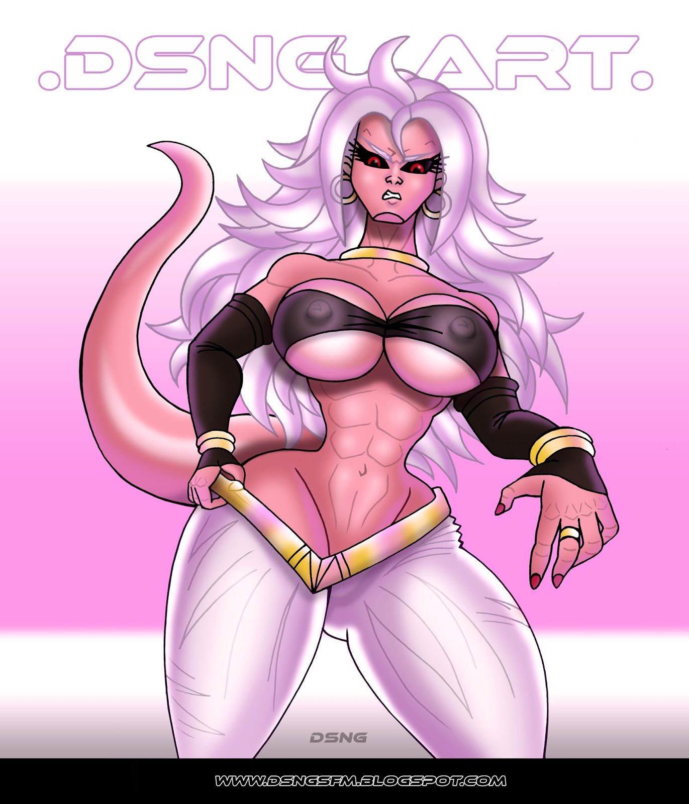 Majin android 21 - from the dragon ball fighter z game! 