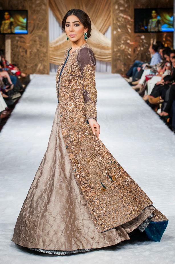 pakistani gown design