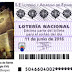 Sorteo especial de Junio, Lotería Nacional - 11 junio 2016