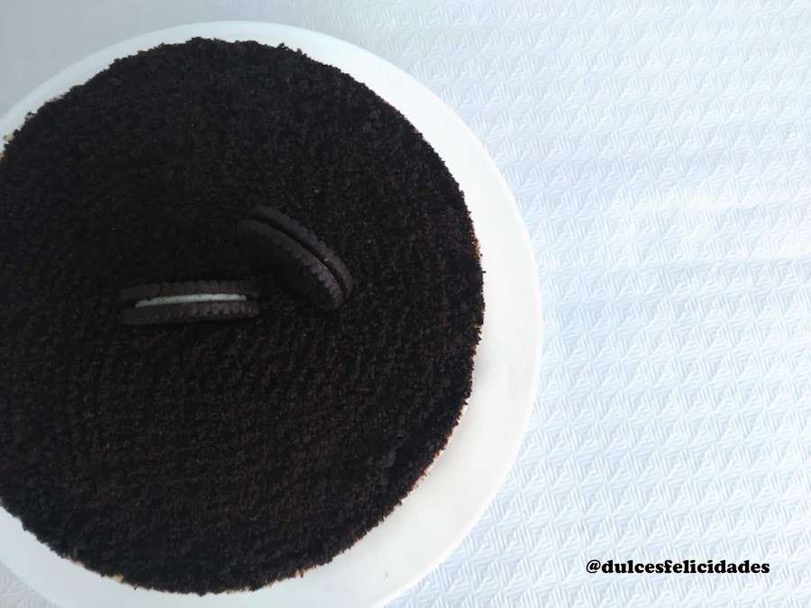 Tarta de queso con oreo sin horno