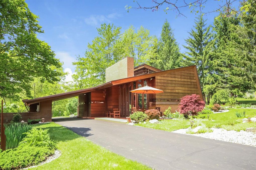 Haddock House for Sale Designed by Frank Lloyd Wright in 1939 Most