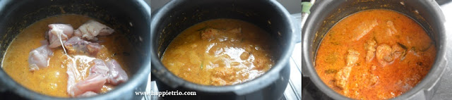 Step  6- Chettinad Chicken Curry Recipe