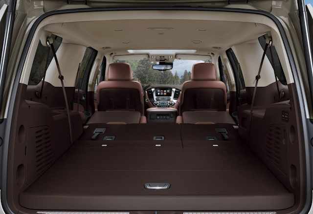 Suburban cargo 2015 Chevrolet Suburban cargo area