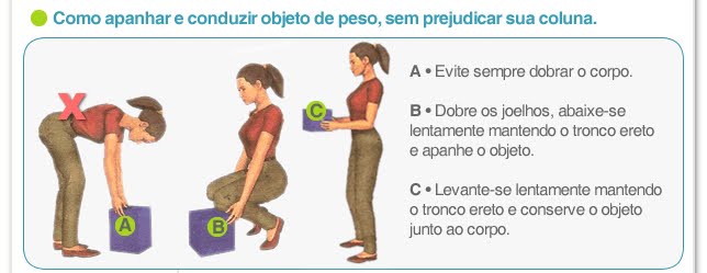 Desbagunçando: Mantendo a coluna no Lugar