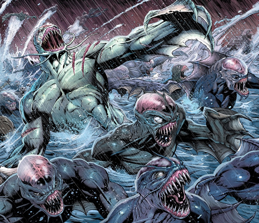 SNEAK PEEK 'Aquaman' Falls Into "The Trench"
