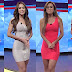 Yanet García, presentadora sexy del tiempo, en la cadena mexicana Televisa Monterrey
