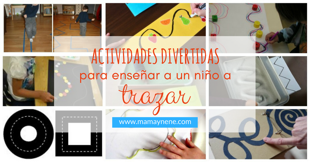 Actividades divertidas para enseñar a un niño a trazar