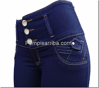 Quien vende jeans pompis arriba Pantalones de mezclilla para dama de mayoreo corte colombiano