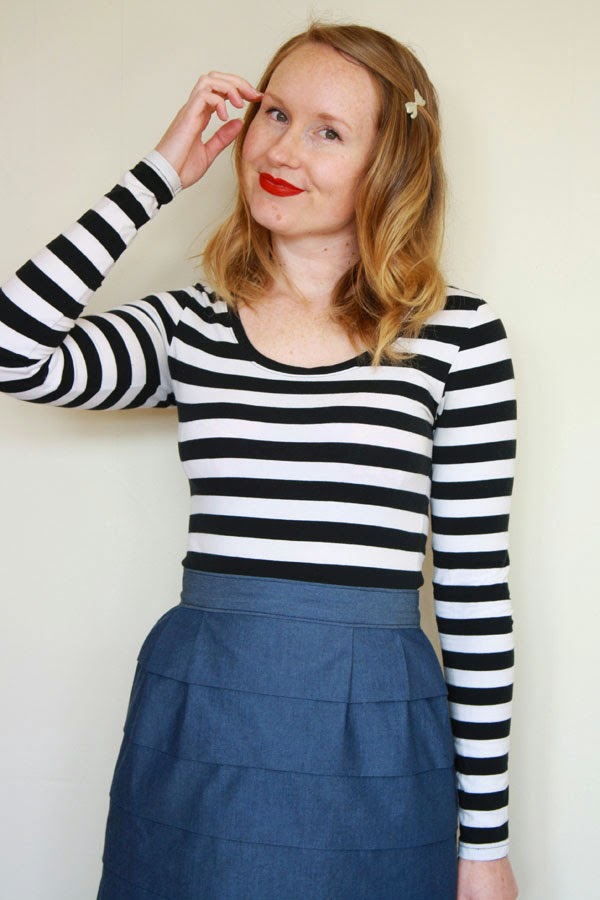 Introducing Pattern No.3 - The Dalloway Dress & Skirt | Jennifer Lauren ...
