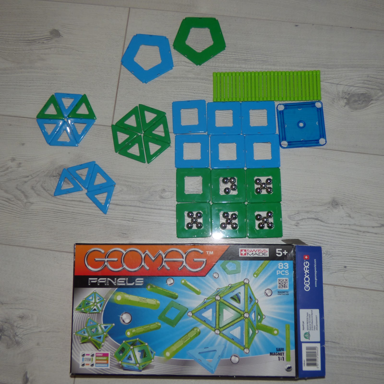geomag panels 83 pièces