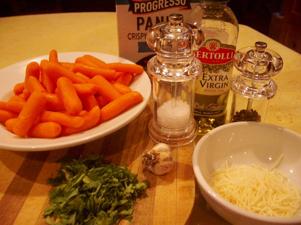 Mystery Lovers' Kitchen Parmesan Roasted Baby Carrots