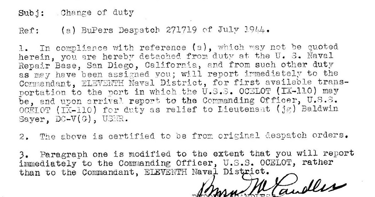 WWII Navy Dentist San DiegoUSS Ocelot