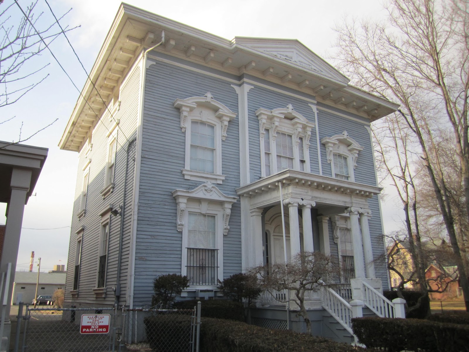 The Picturesque Style Italianate Architecture 56 Dwight Street, New