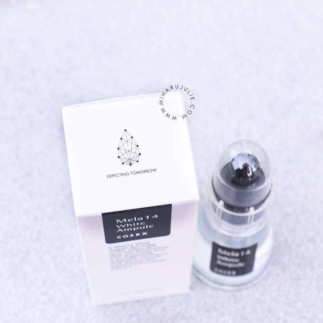 COSRX Mela 14 White Ampule Review indonesia beauty and travel blogger
