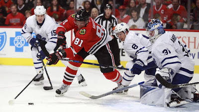 Photos from the Blackhawks-Maple Leafs game at the United Center on Saturday, Oct. 22, 2016.