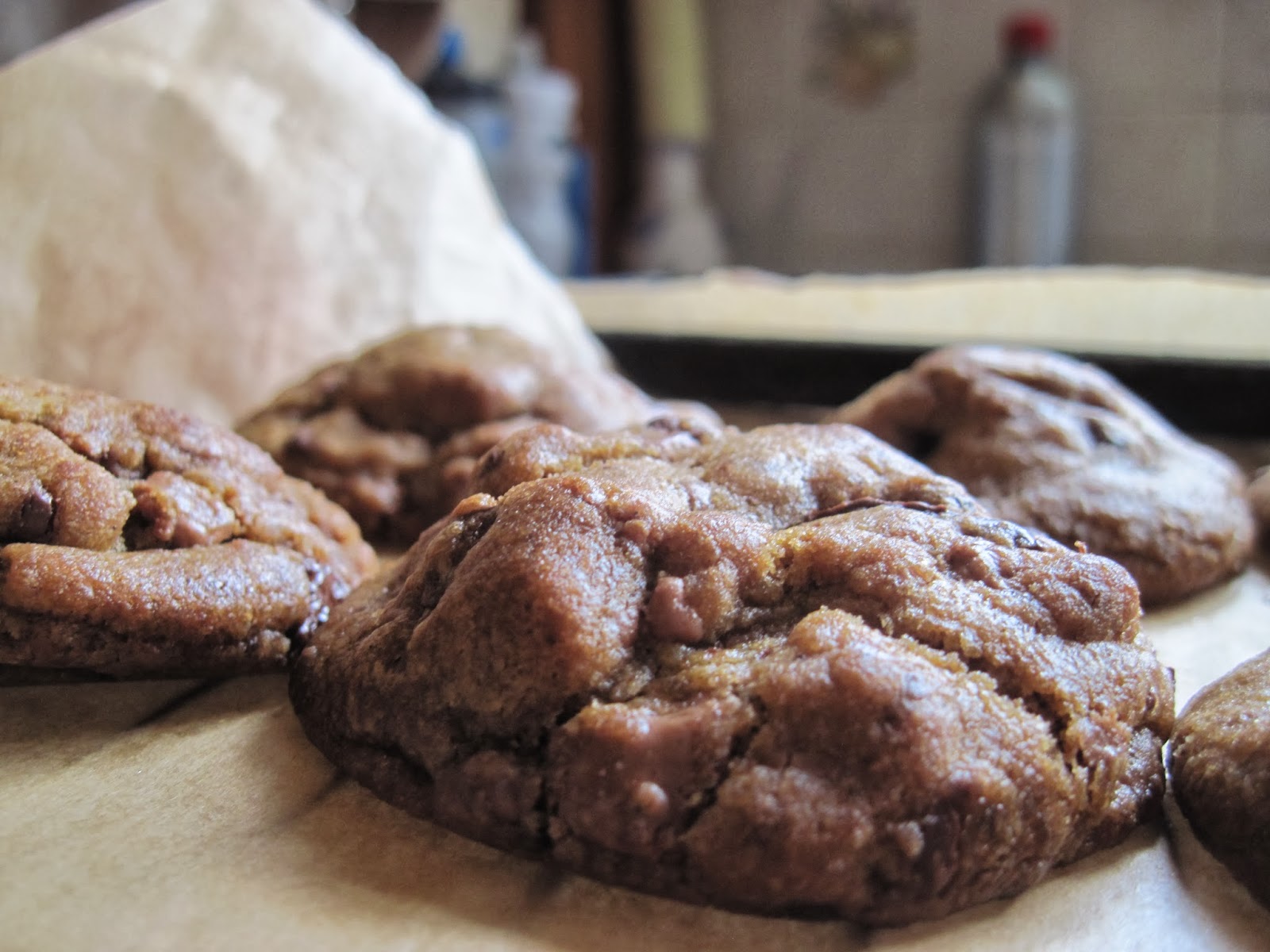 The Sugar Lump Nutellastuffed Brown Butter Chocolate Chip Cookies