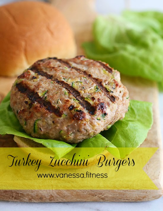 Turkey Zucchini Burgers Vanessa.Fit