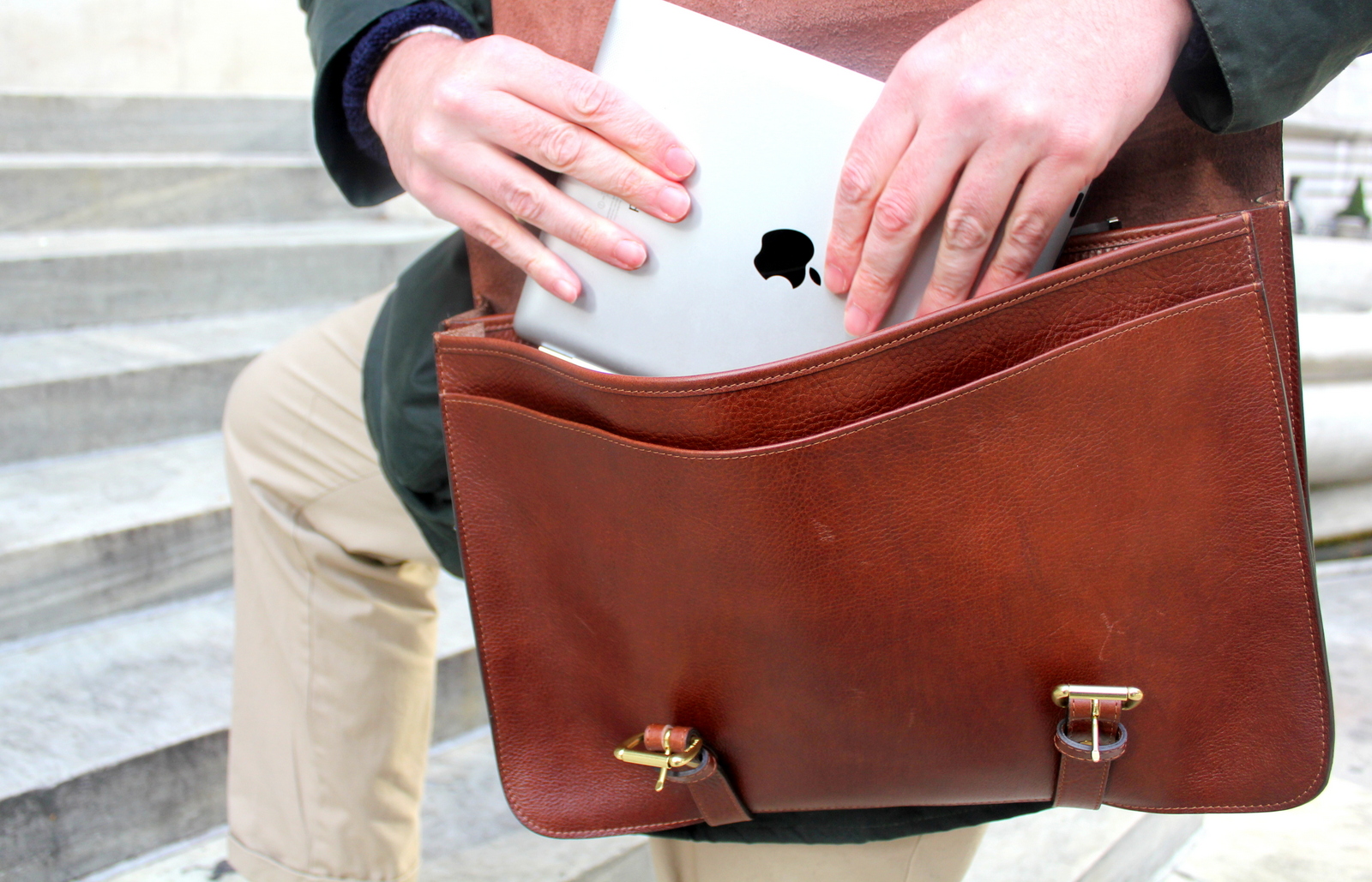 lotuff english briefcase