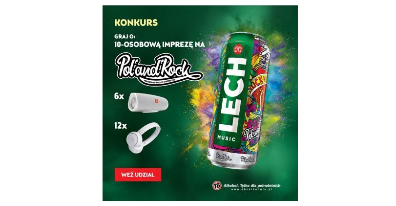 Wygraj 10-osobową imprezę na Pol’and’Rock Festival Konkurs