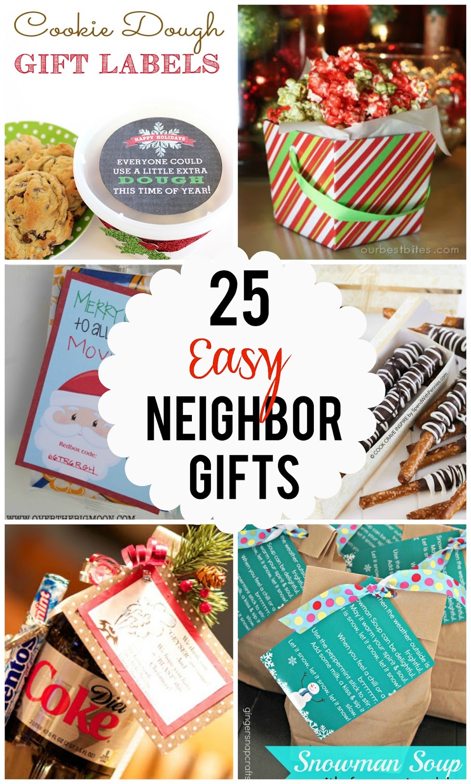 25 Easy Neighbor Gifts | Sunshine and Munchkins